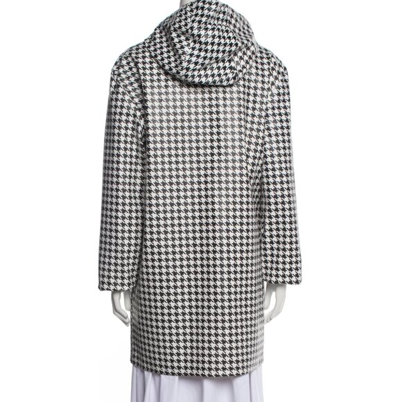 Stutterheim Houndstooth Print Coat - Picture 3 of 3
